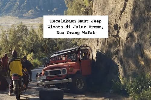 PASURUAN - Kecelakaan tunggal terjadi di jalur ekstrem kawasan wisata Gunung Bromo